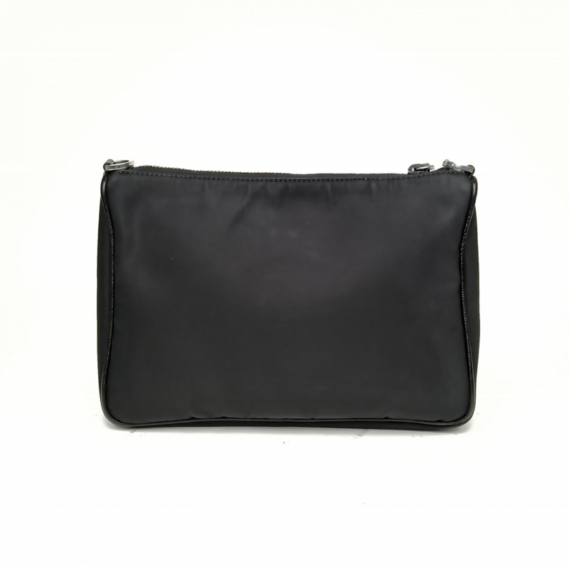 PRADA 黑色尼龍三合一斜挎包-2