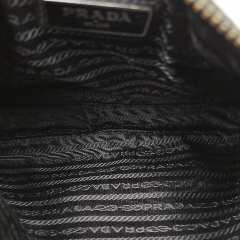 PRADA 黑色尼龍三合一斜挎包-5