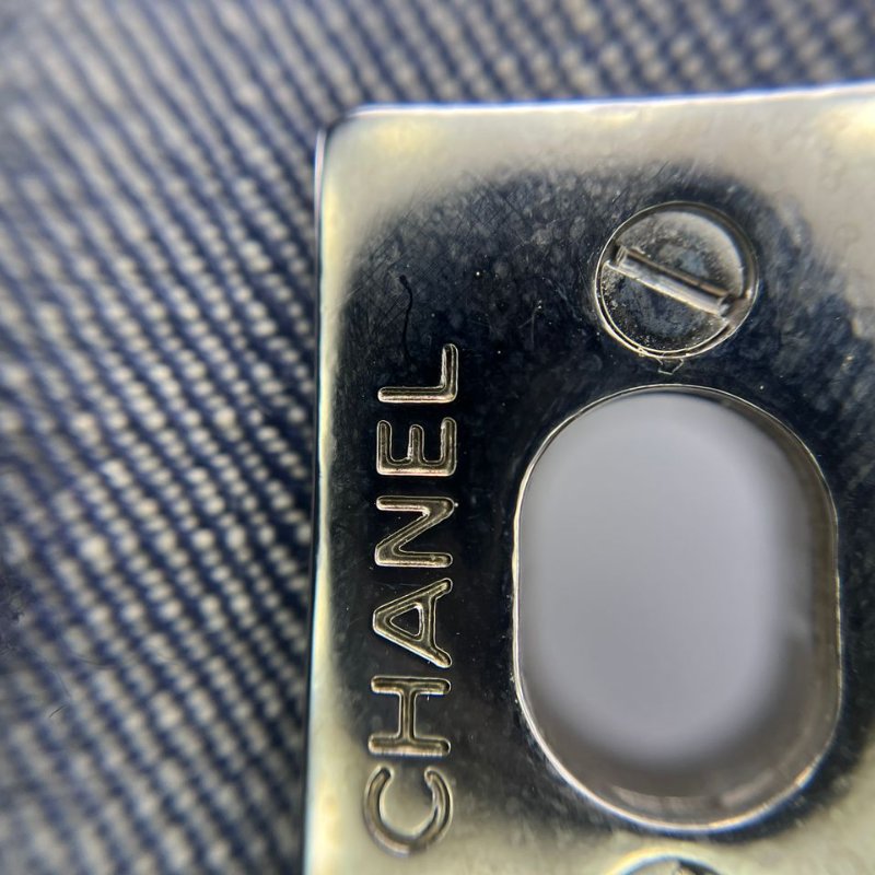 Chanel 拼布牛仔 Classic Flap 口蓋包-15