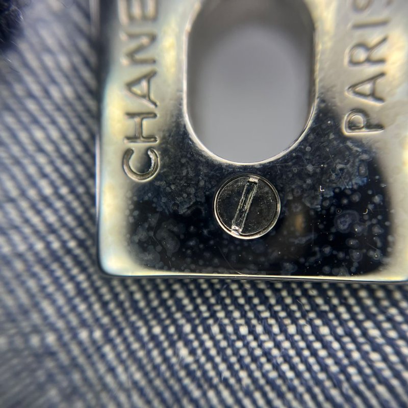 Chanel 拼布牛仔 Classic Flap 口蓋包-18