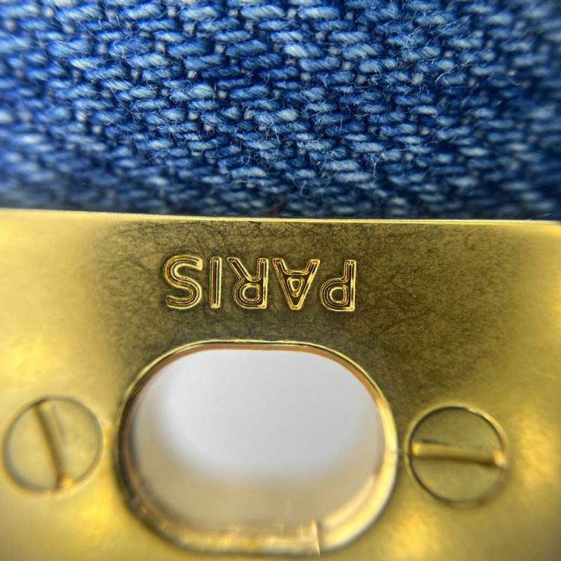 Chanel 牛仔 Classic Flap 口蓋包-21