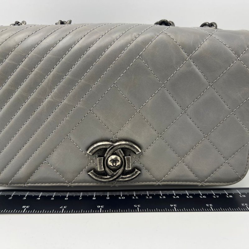 Chanel Boy Chanel 菱格口蓋包-0