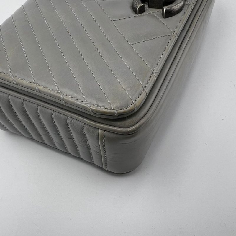 Chanel Boy Chanel 菱格口蓋包-9