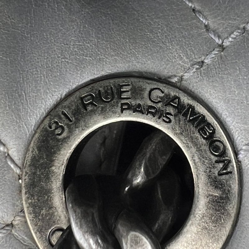 Chanel Boy Chanel 菱格口蓋包-20