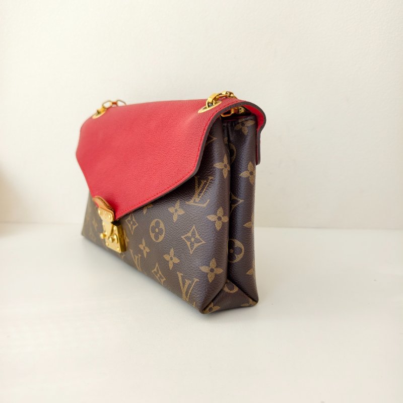lv路易威登/Louis Vuitton 老花紅蓋斜挎單肩包 尺寸: 27x3x17 cm 98新-3