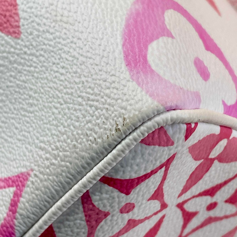 LV 路易威登 Speedy25 限定水彩系列 芯片款 可調節肩帶-11