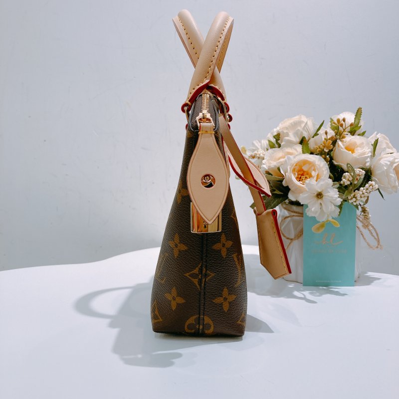 TW4743 Louis Vuitton 路易威登 BB M12019 Monogram Canvans Brown #NFC 經典老花色 手提包  全新-4