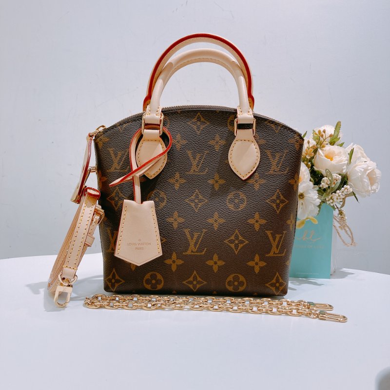 TW4743 Louis Vuitton 路易威登 BB M12019 Monogram Canvans Brown #NFC 經典老花色 手提包  全新-0