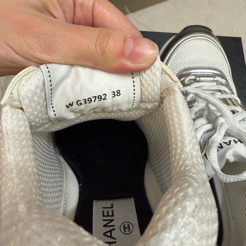 Chanel銀角大王 全新 38-4