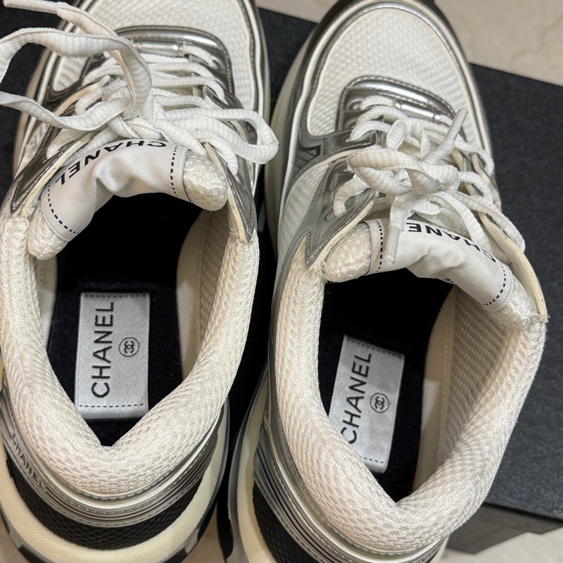 Chanel銀角大王 全新 38-5