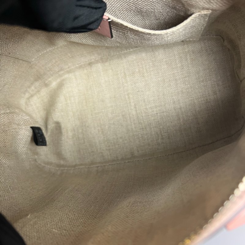 GUCCI 449654 粉色貝殼包-6