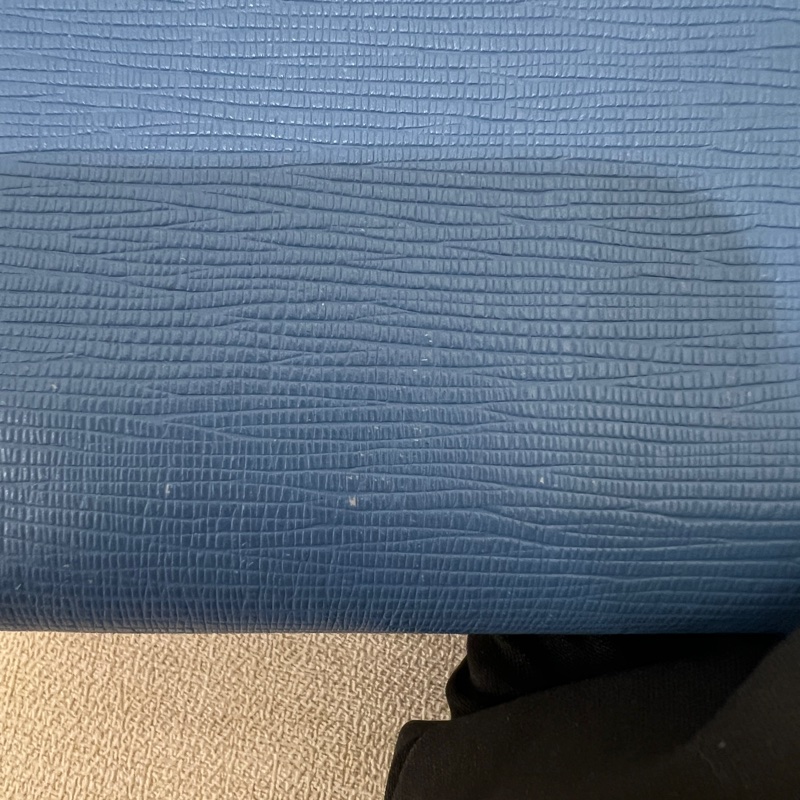 Bally藍色長夾 vintage 二手 中古-18