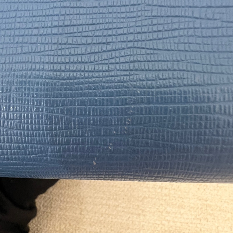 Bally藍色長夾 vintage 二手 中古-19