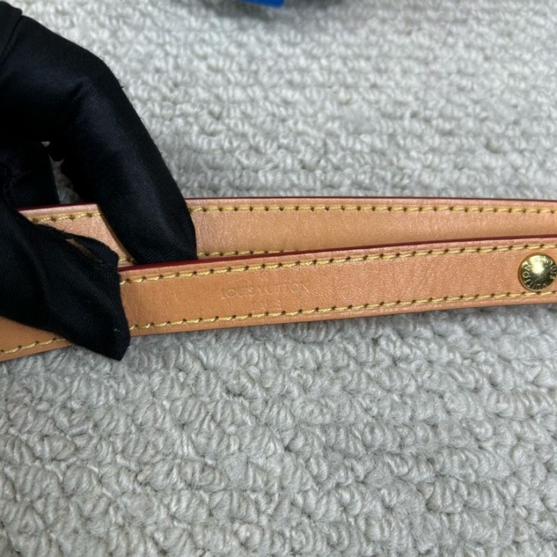 LV路易威登黃牛角包 雙肩帶可隨意調節 經典老花配色 單肩斜挎都可以 容量實用 日常百搭-22