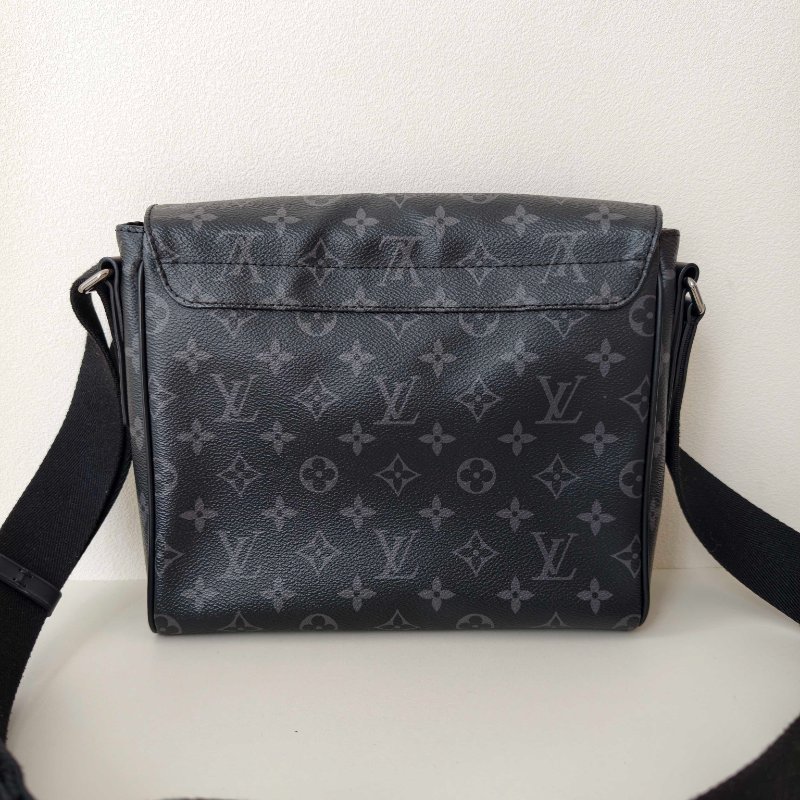 lv 路易威登/Louis Vuitton 男士斜挎黑色商務包 31*21*8cm-2