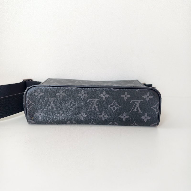 lv 路易威登/Louis Vuitton 男士斜挎黑色商務包 31*21*8cm-6