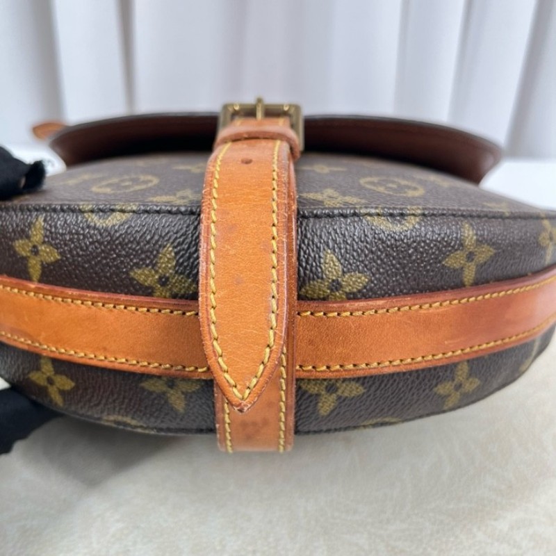 LV路易威登 盾牌包斜挎包單肩郵差包 包型立挺 肩帶可調節-14