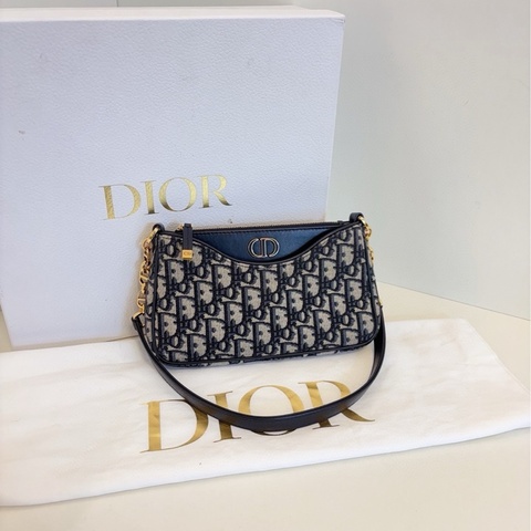 【99新🆕】Dior Hobo Avenue 老花刺繡圖案 三合一腋下包