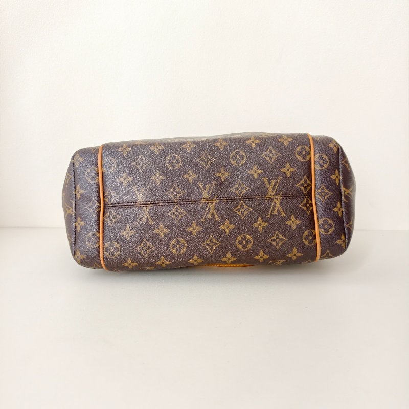 lv路易威登/Louis Vuitton 老花購物袋 棕色塗層帆布 長 43 x 寬 17 x 高 30cm-6