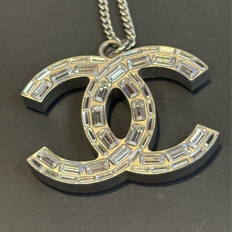 香奈兒 方熌石項錬 全新購自巴黎 保正真品-0