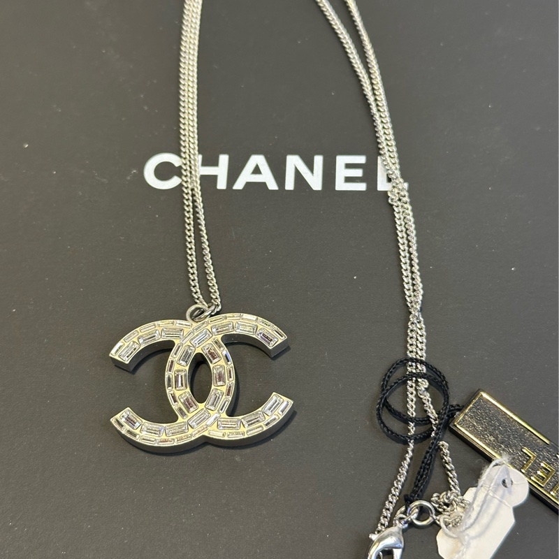 香奈兒 方熌石項錬 全新購自巴黎 保正真品-1