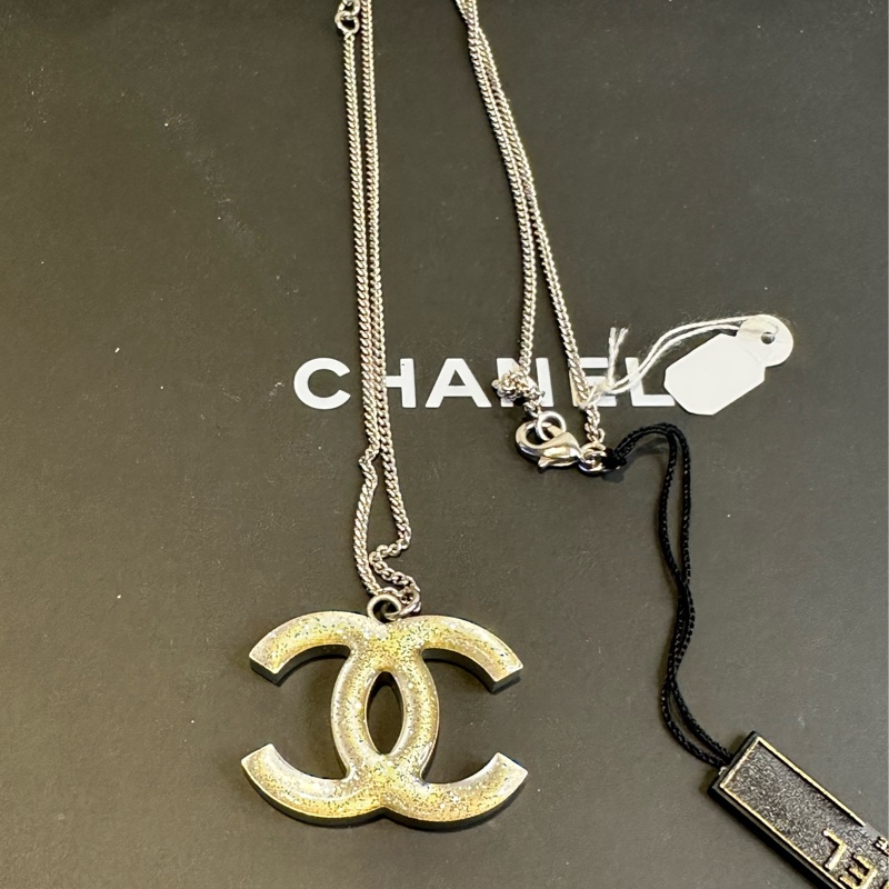 香奈兒 方熌石項錬 全新購自巴黎 保正真品-3