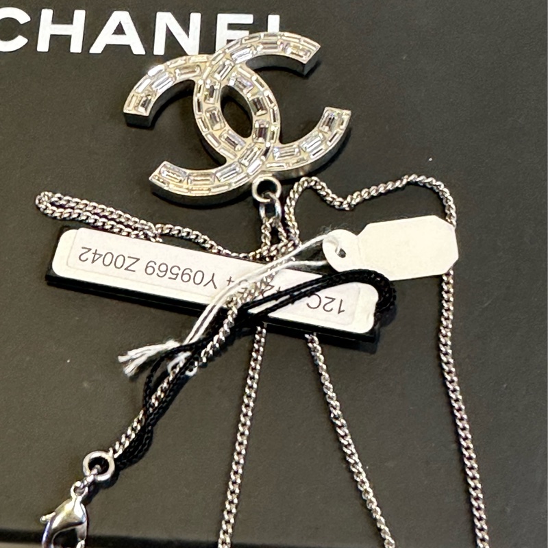 香奈兒 方熌石項錬 全新購自巴黎 保正真品-4