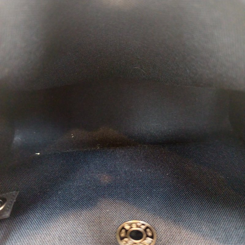 hermes 愛馬仕 herbag 黑色帆布拼皮 銀扣  尺寸：31*25*10cm-4