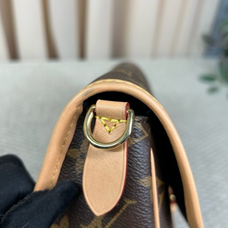 LV路易威登法棍老花經典款 雙肩帶 可單肩可斜挎可手提 容量適中 百搭不挑人 日常逛街、通勤都很實用-20