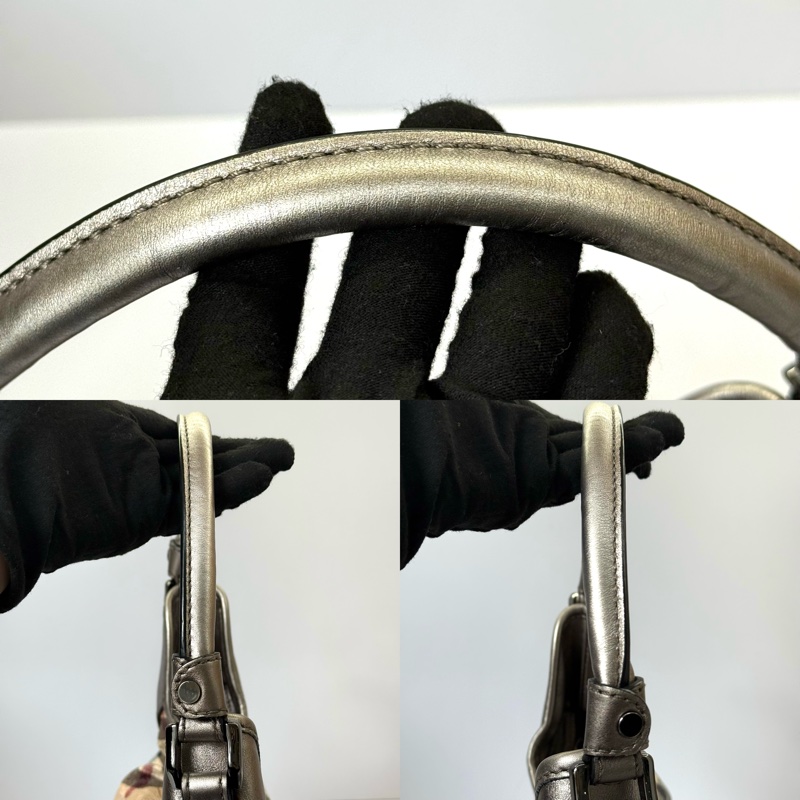 BURBERRY 巴寶莉 經典格紋PVC肩背包 3528262-5