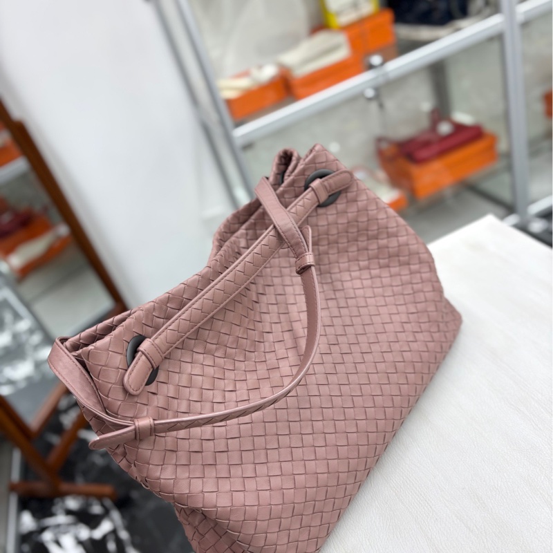 【98🆕】BV 裸粉色雙橋托特包  單肩包-2