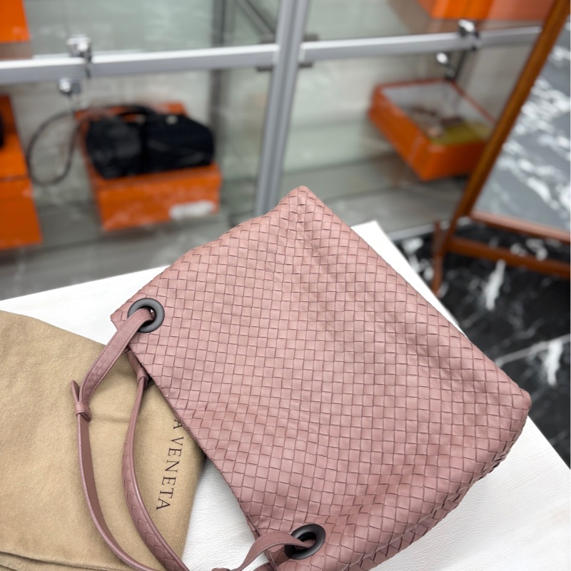 【98🆕】BV 裸粉色雙橋托特包  單肩包-6