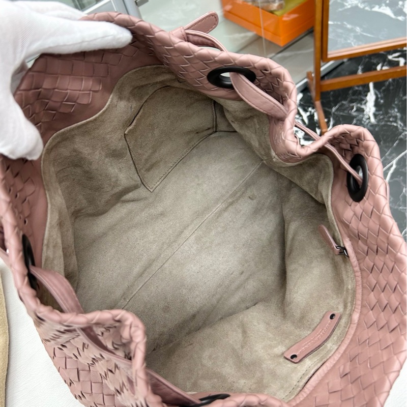 【98🆕】BV 裸粉色雙橋托特包  單肩包-7