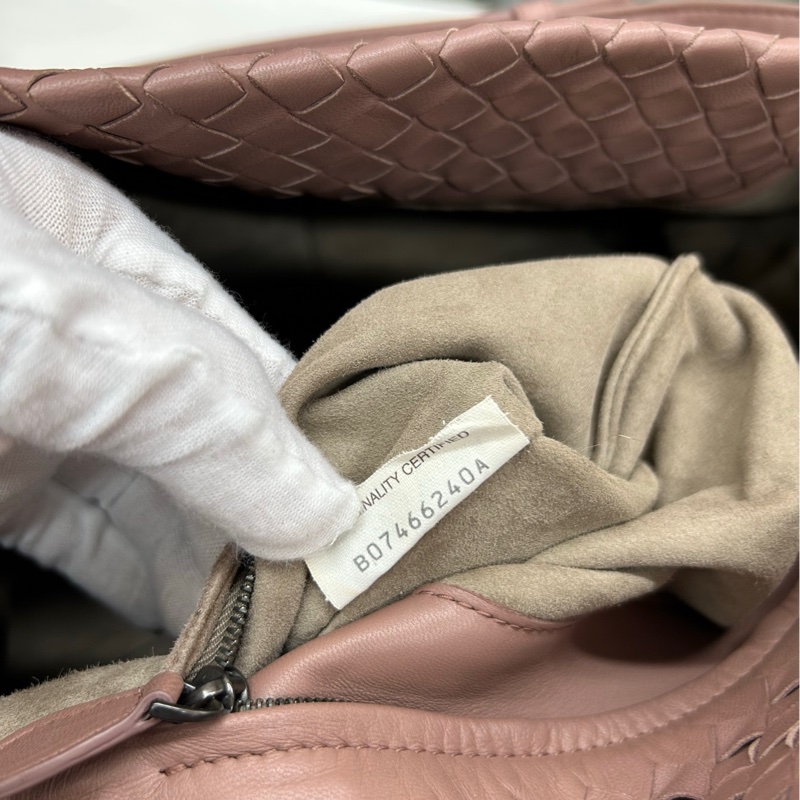 【98🆕】BV 裸粉色雙橋托特包  單肩包-8