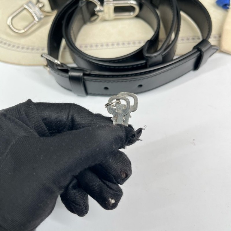 LV路易威登 男士黑棋盤格公文包 可裝筆記本電腦 出差通勤適用-19