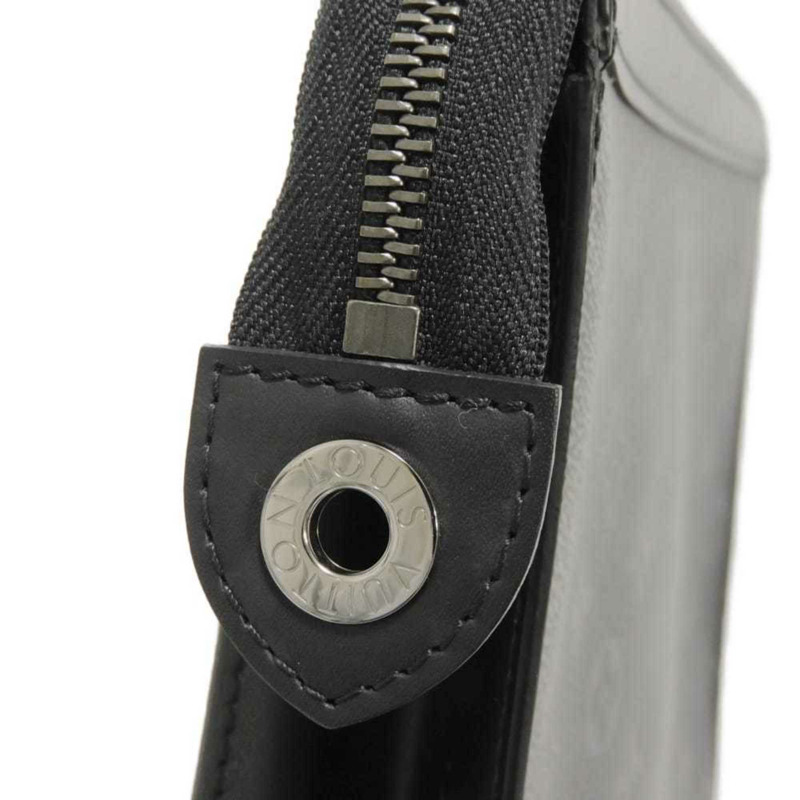 路易威登 Voyage MM 手拿包，Current Second RFID IC Monogram Eclipse Noir M61692，男士-9