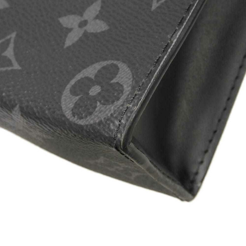 路易威登 Voyage MM 手拿包，Current Second RFID IC Monogram Eclipse Noir M61692，男士-14