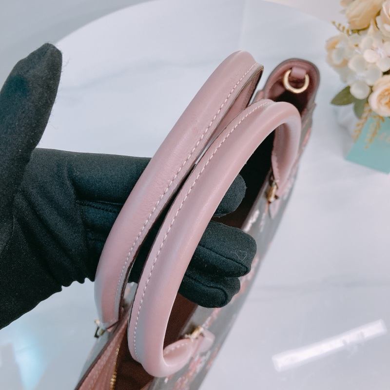 MS0585 COACH 花花花紋兩用肩帶包包LEAH TOTE FLOWER PRINT CANVAS-19