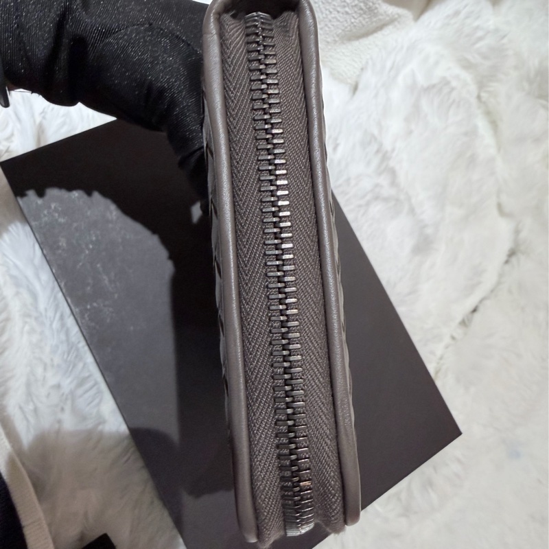 Bottega Veneta lntrecciato手拿包 大象灰-12