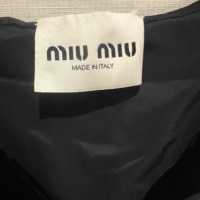 Miumiu絲絨連衣裙36碼-2