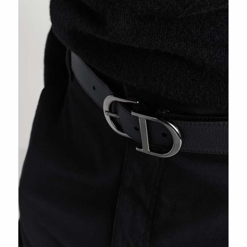 Dior 男士 CD 針扣腰帶85 90 95 100 105 110碼3.3cm-2