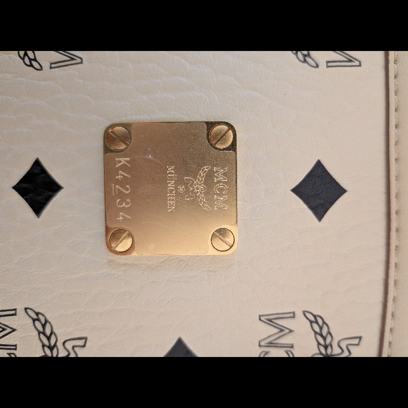 MCM Toni Visetos 頂部拉鍊購物袋（mini）-14