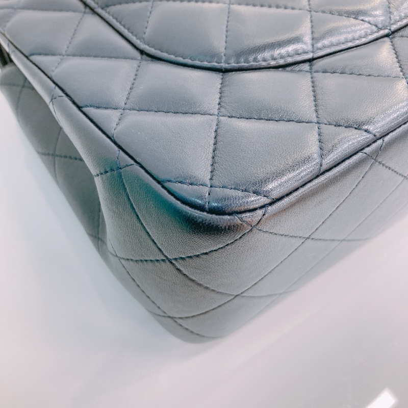 MS0589 CHANEL 香奈兒經典大號翻蓋式連帶包包CLASSIC FLAP JUMBO 30CM LAMBSKIN-8