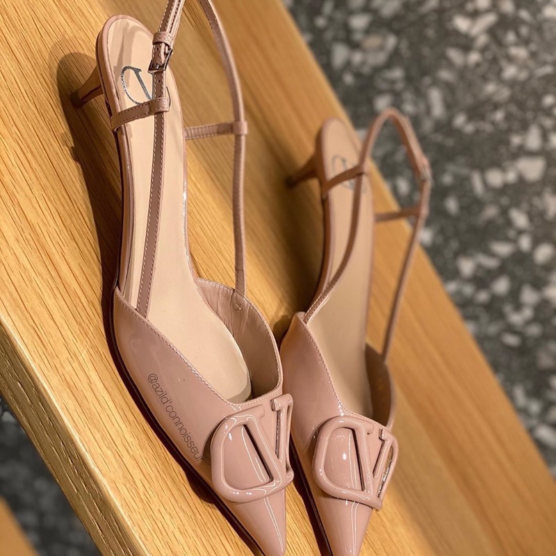 Valentino 女士 VLOGO SIGNATURE 高跟涼鞋34 34.5 35 35.5 36 36.5 37 37.5 38 38.5 39 39.5 40 40.5 41 41.5 42碼-4