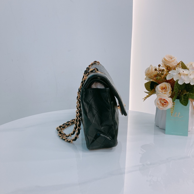 MS0590 CHANEL 香奈兒復古中號翻蓋式鍊帶包包VINTAGE CLASSIC FLAP MEDIUM 25CM LAMBSKIN-3