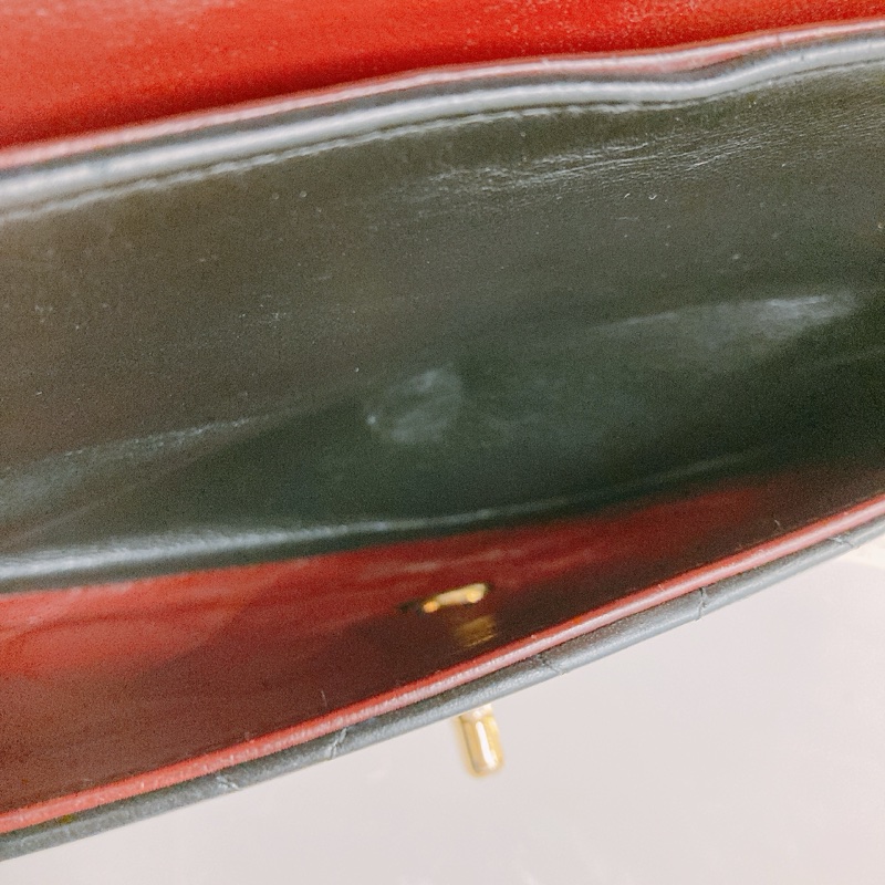 MS0590 CHANEL 香奈兒復古中號翻蓋式鍊帶包包VINTAGE CLASSIC FLAP MEDIUM 25CM LAMBSKIN-11