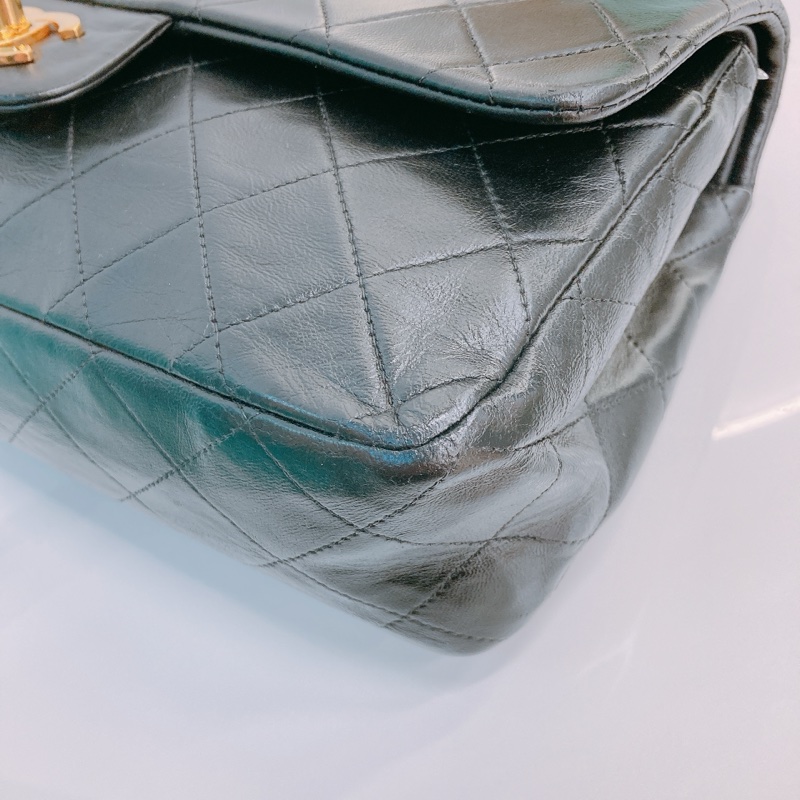 MS0590 CHANEL 香奈兒復古中號翻蓋式鍊帶包包VINTAGE CLASSIC FLAP MEDIUM 25CM LAMBSKIN-29