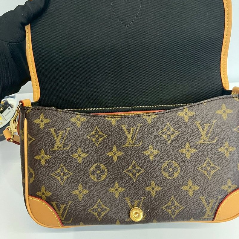 Louis Vuitton LV 法棍包 芯片款 經典老花-7