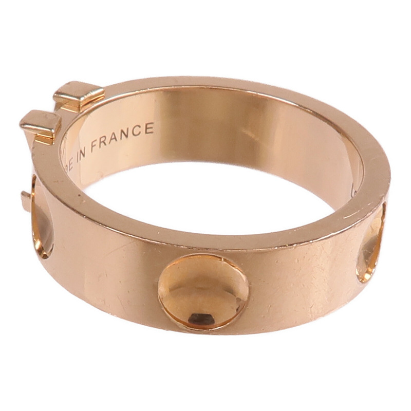 LOUIS VUITTON 18K玫瑰金Empreinte Ring戒指US#5-7