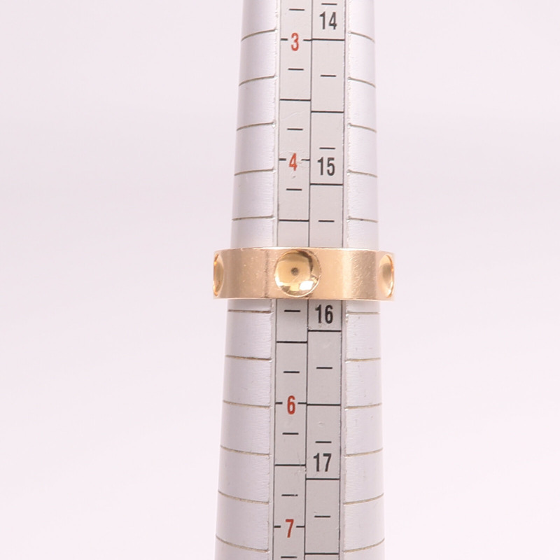 LOUIS VUITTON 18K玫瑰金Empreinte Ring戒指US#5-8